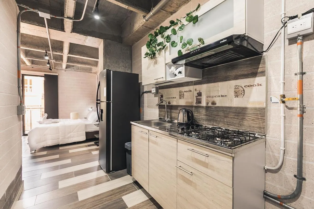Magenta Loft Apartment Medellin 0*,